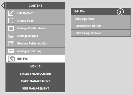 edit file menu
