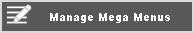 manage mega menu button