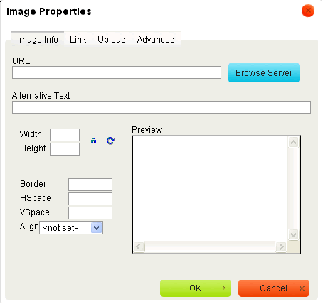 image dialog