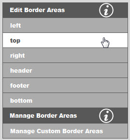 select border area